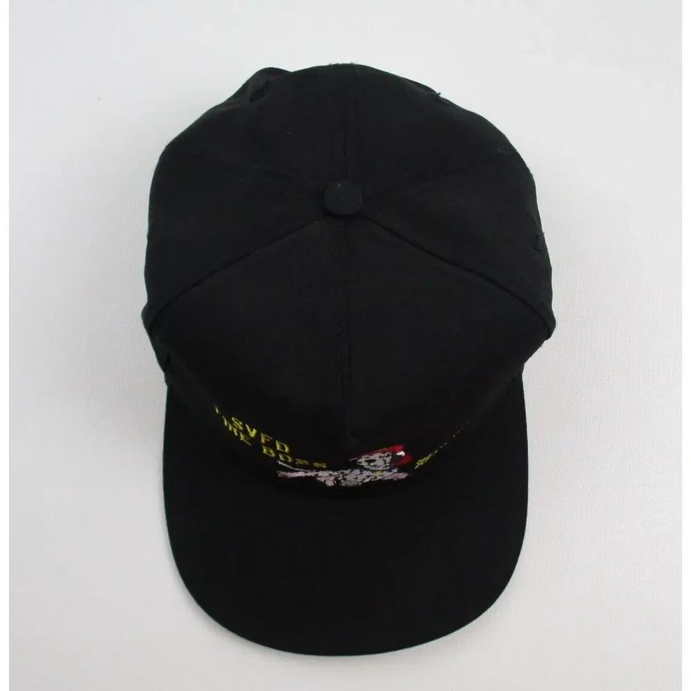 Vintage Seward Alaska Fire Department Dalmatian Dog Fire Boss Snapback‎ Hat USA
